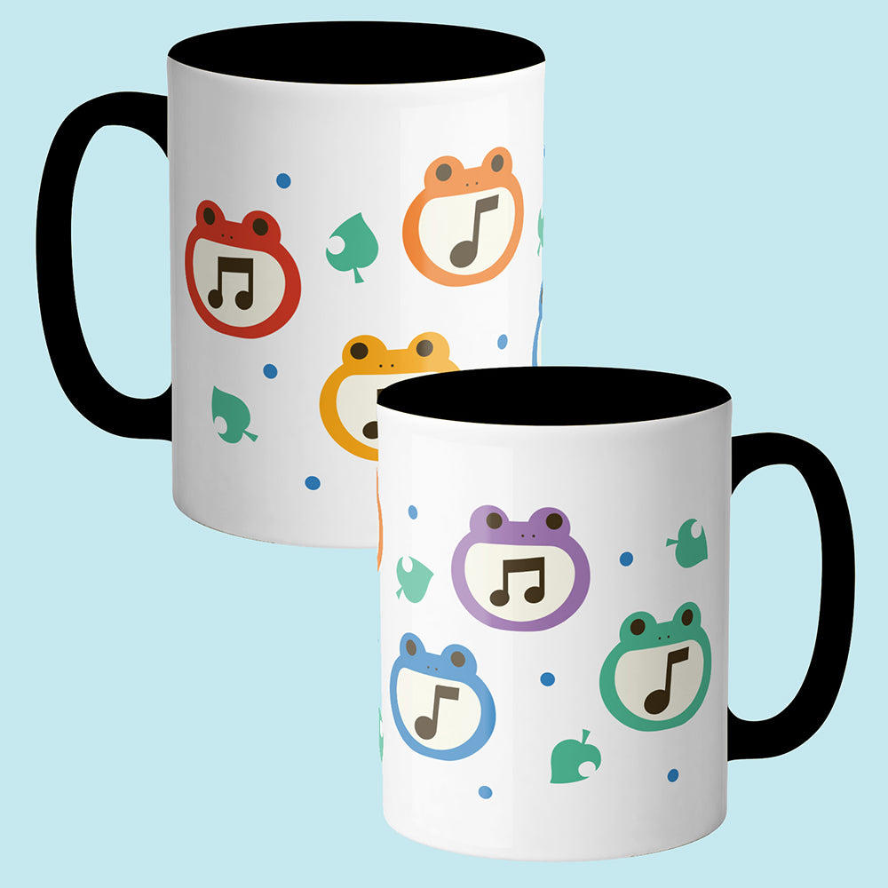 Froggy Music Notes Mug