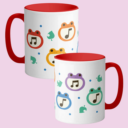 Froggy Music Notes Mug