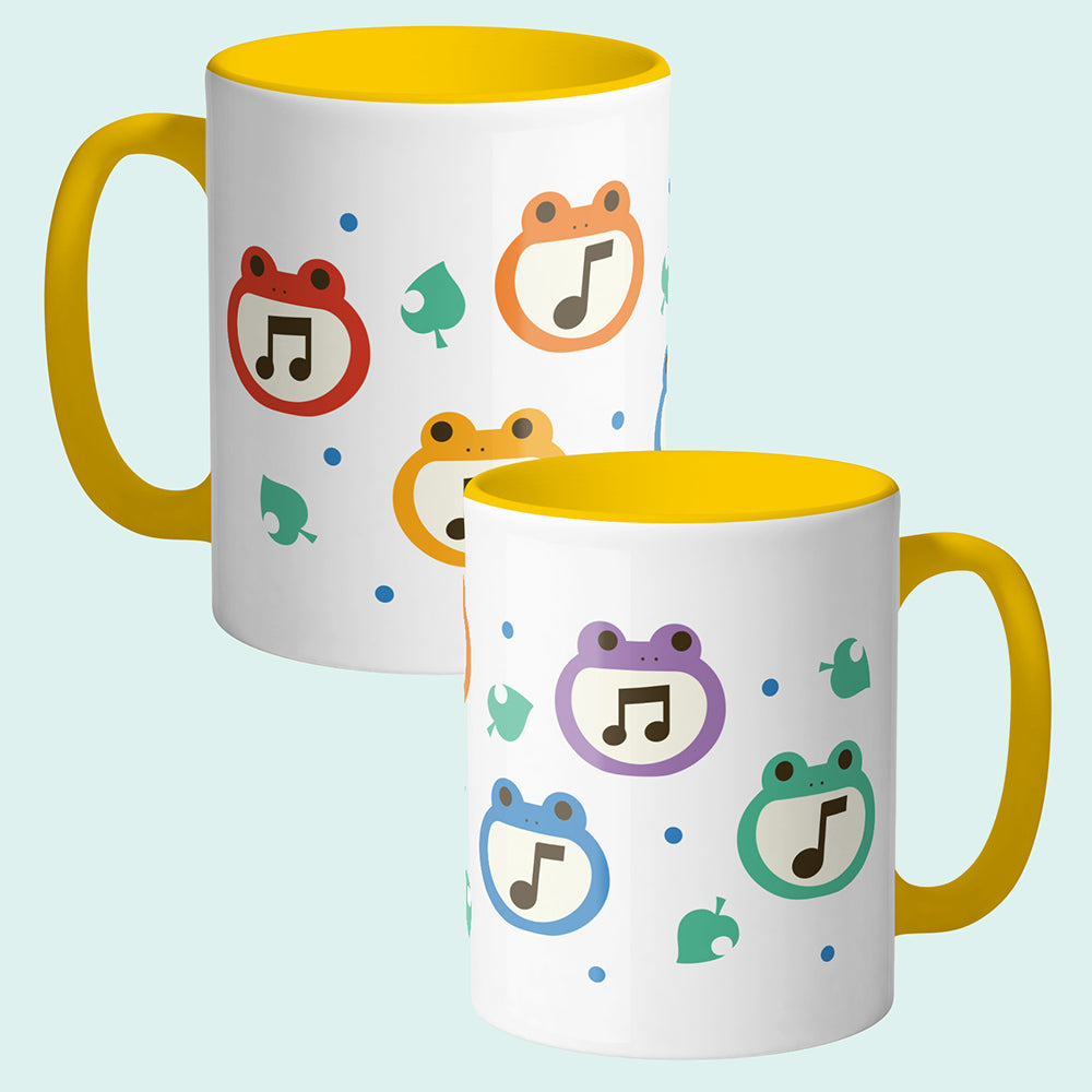 Froggy Music Notes Mug