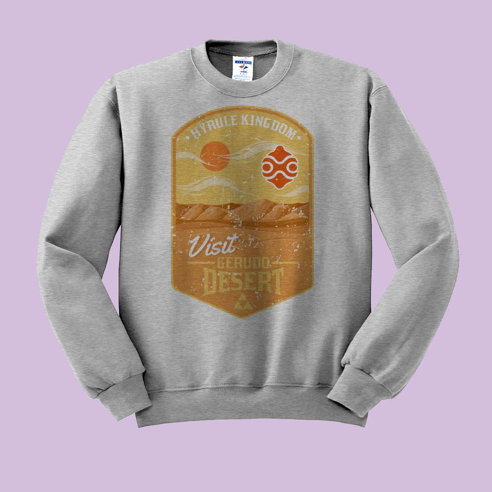 Visit Gerudo Desert Crewneck Sweatshirt