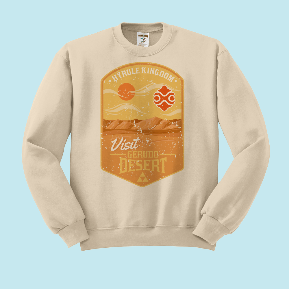 Visit Gerudo Desert Crewneck Sweatshirt