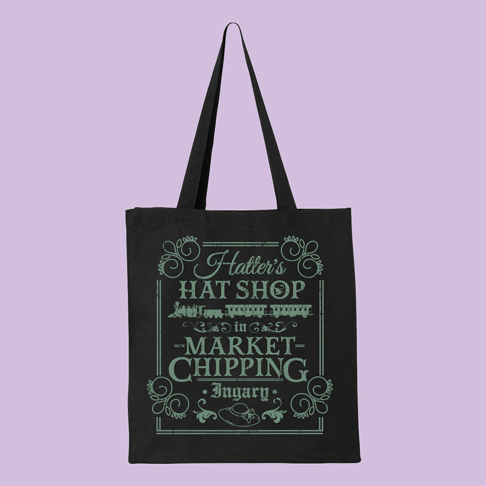 Hatter's Hat Shop Tote Bag