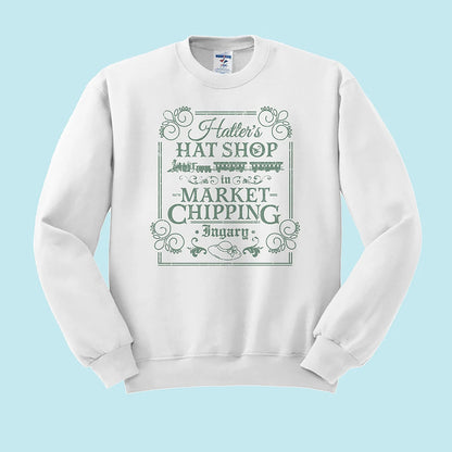 Hatter's Hat Shop Crewneck Sweatshirt