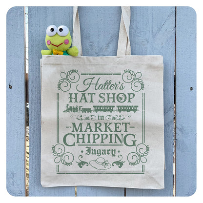 Hatter's Hat Shop Tote Bag