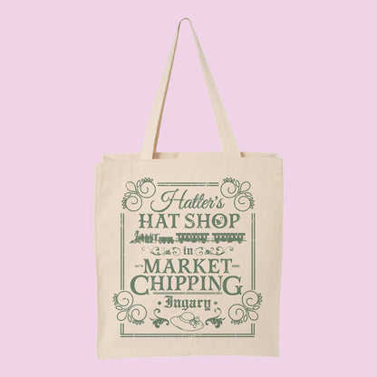 Hatter's Hat Shop Tote Bag