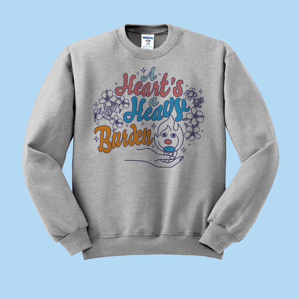 A Heart's a Heavy Burden Crewneck Sweatshirt