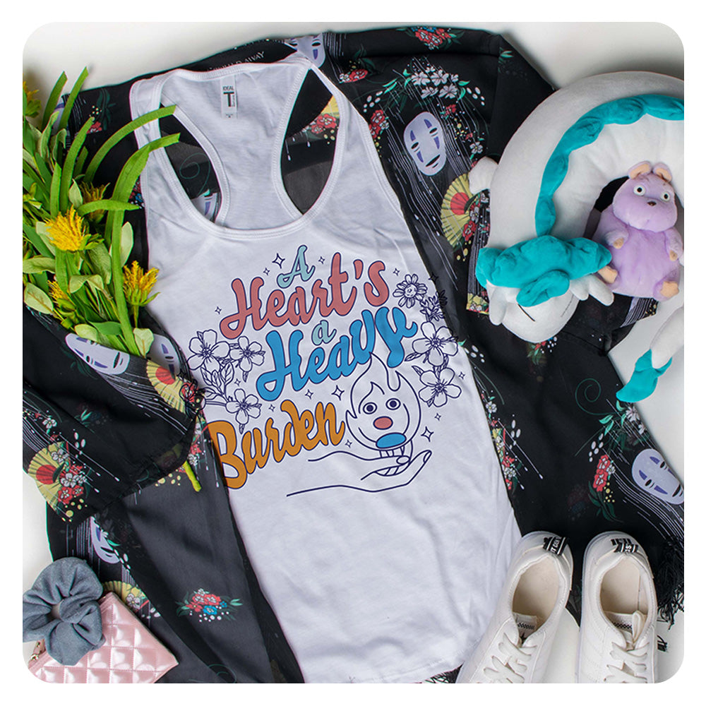 A Heart's a Heavy Burden Racerback Tank