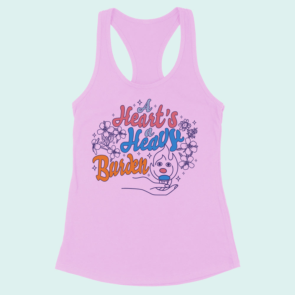 A Heart's a Heavy Burden Racerback Tank