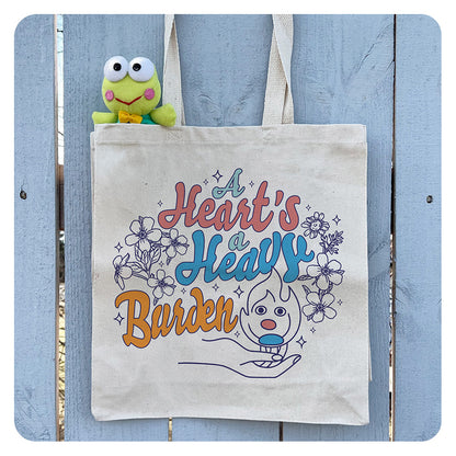 A Heart's a Heavy Burden Tote Bag