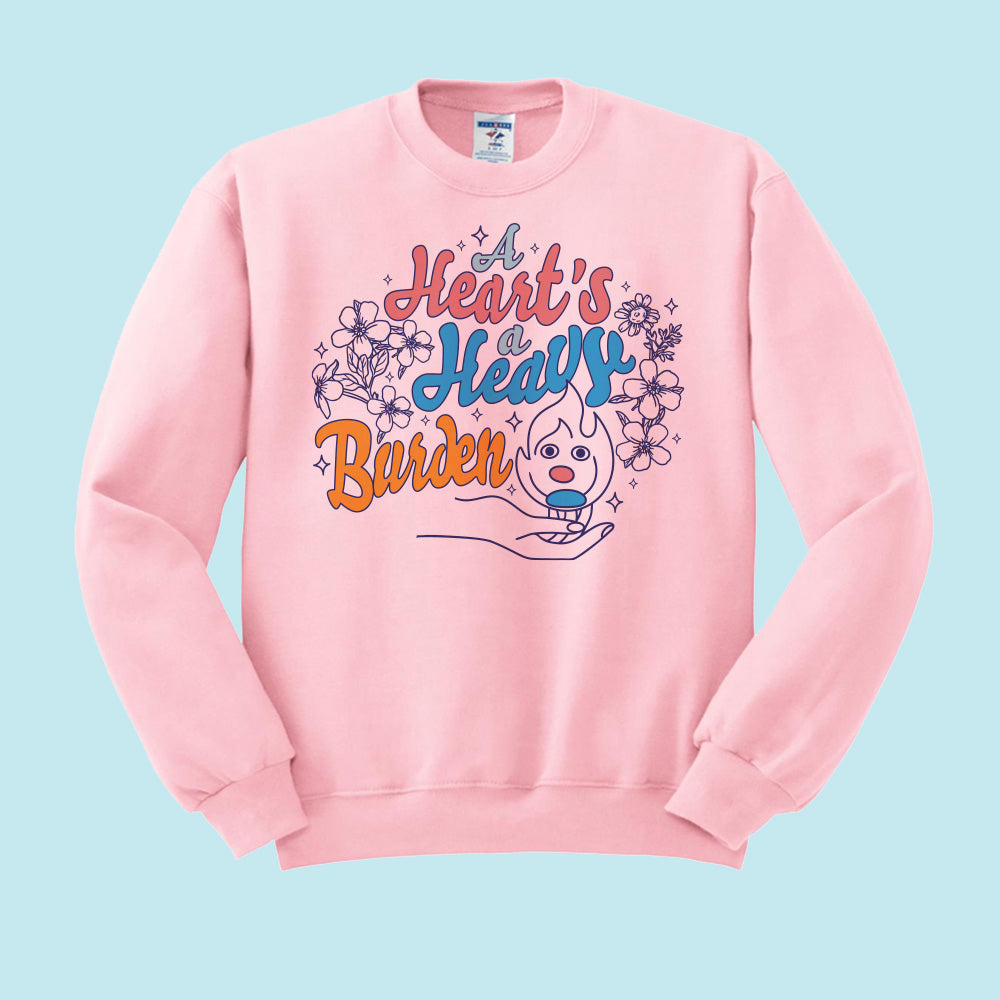 A Heart's a Heavy Burden Crewneck Sweatshirt