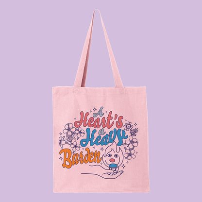 A Heart's a Heavy Burden Tote Bag