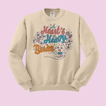 A Heart's a Heavy Burden Crewneck Sweatshirt