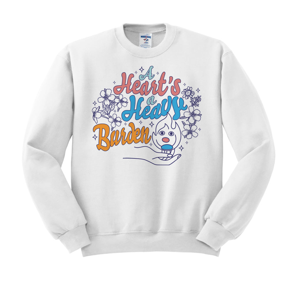 A Heart's a Heavy Burden Crewneck Sweatshirt