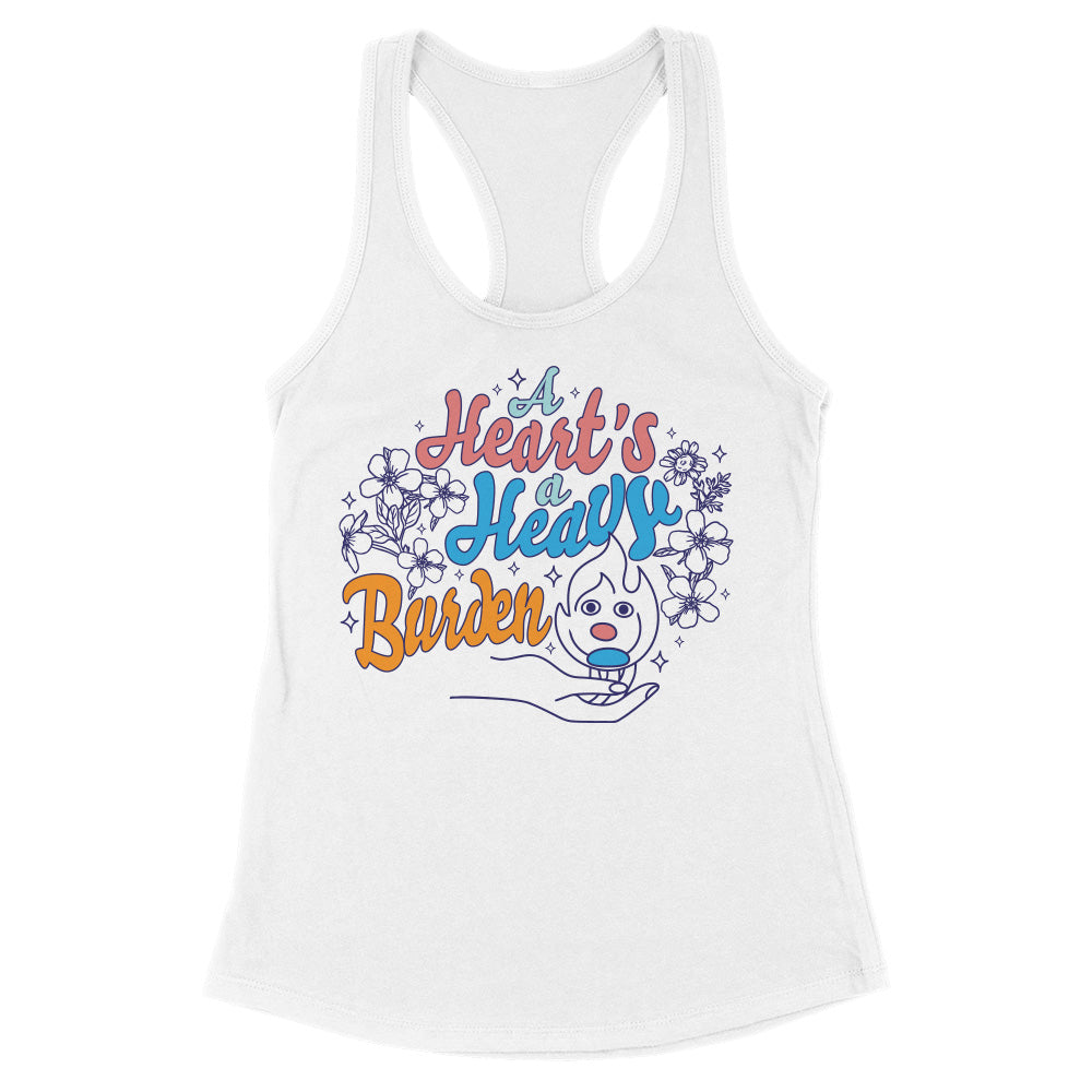 A Heart's a Heavy Burden Racerback Tank