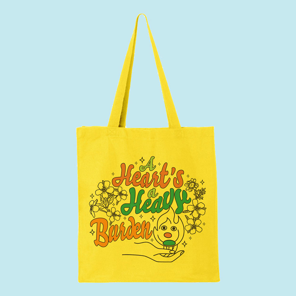 A Heart's a Heavy Burden Tote Bag