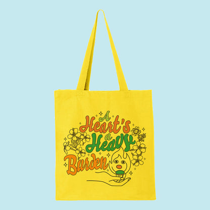 A Heart's a Heavy Burden Tote Bag