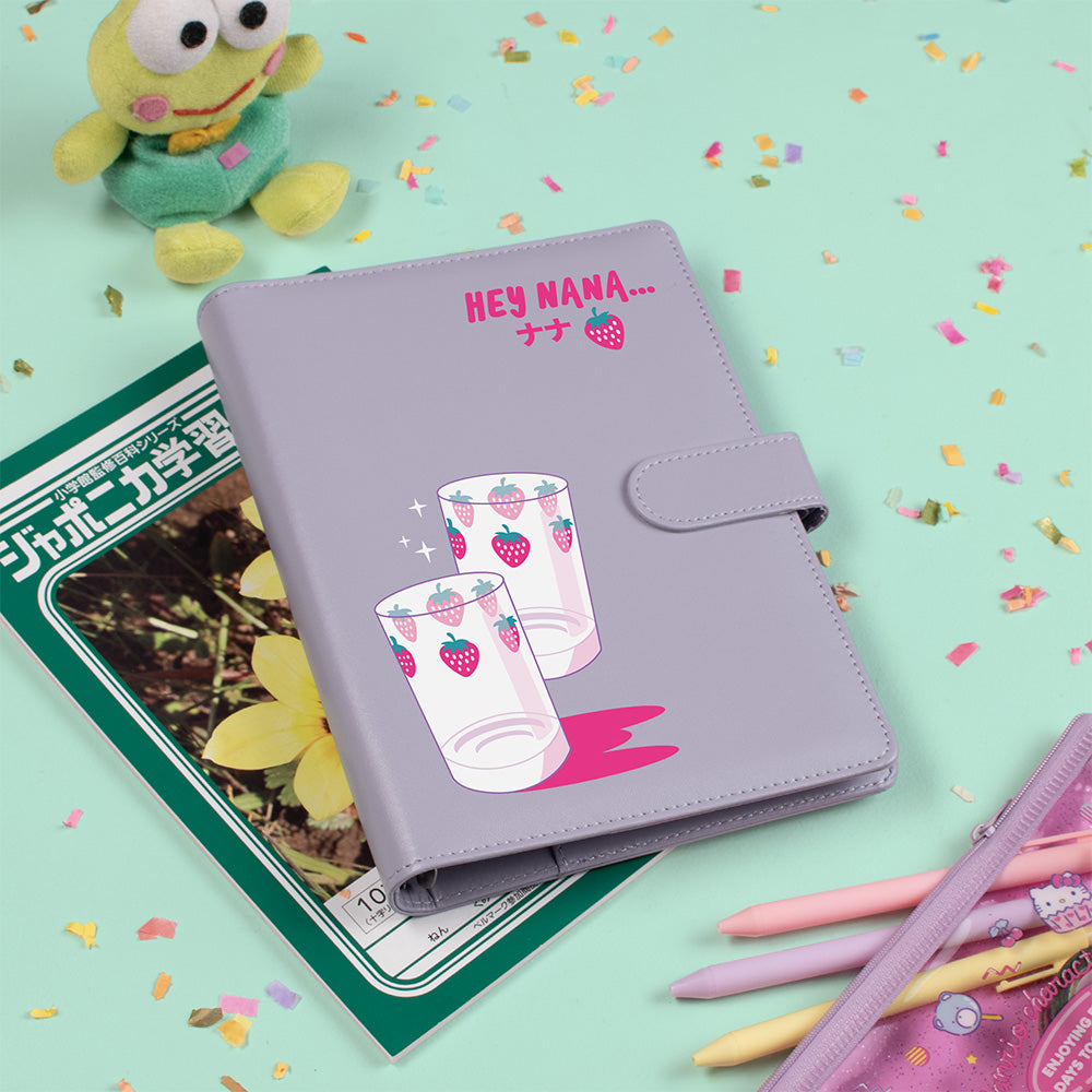 Hey Nana Strawberries A5 Journal Binder