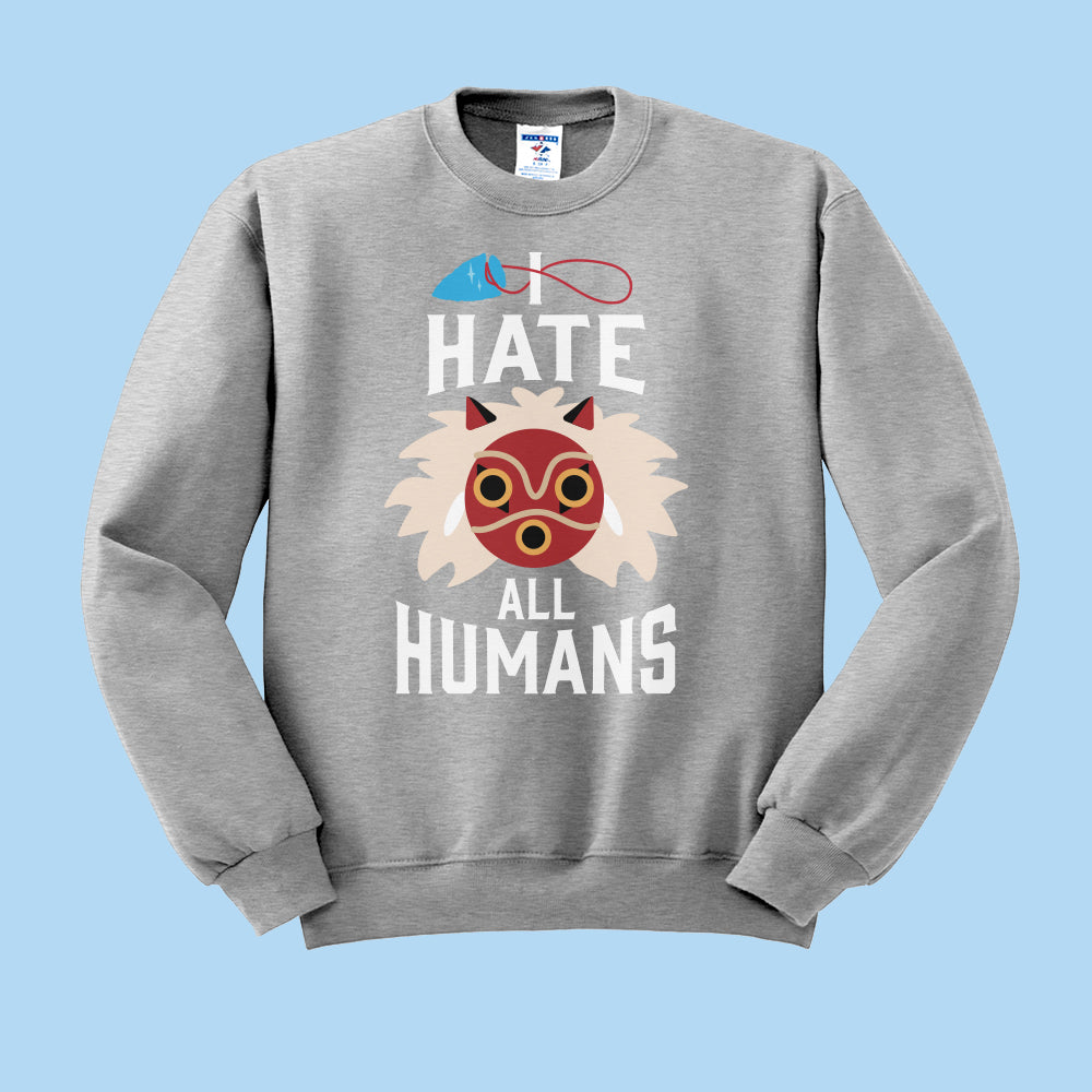 I Hate All Humans Crewneck Sweatshirt