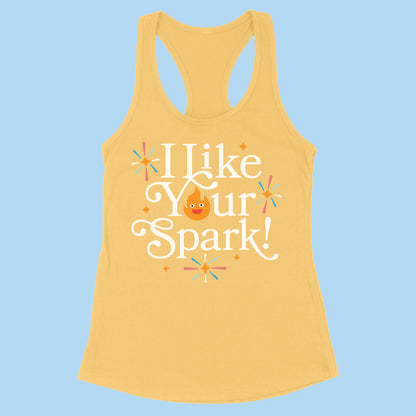 I Like Your Spark Racerback Tank