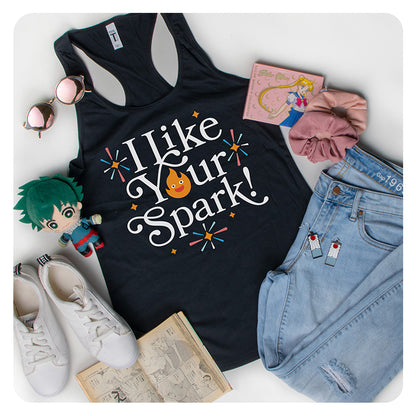 I Like Your Spark Racerback Tank