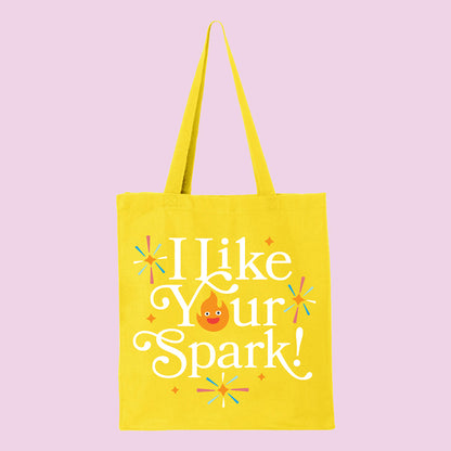 I Like Your Spark Tote Bag