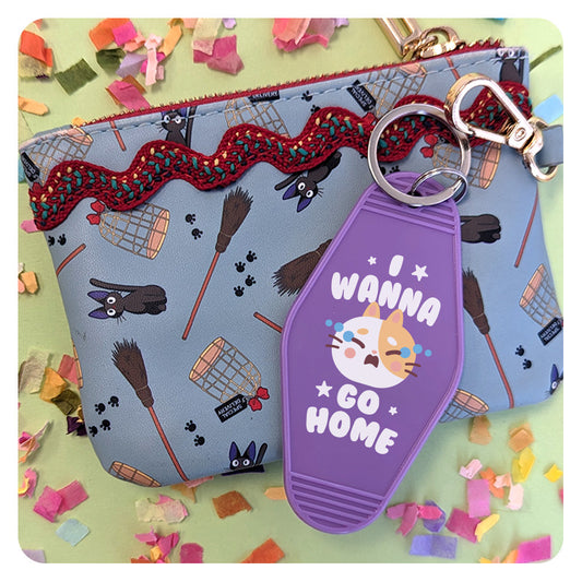 I Wanna Go Home Keychain