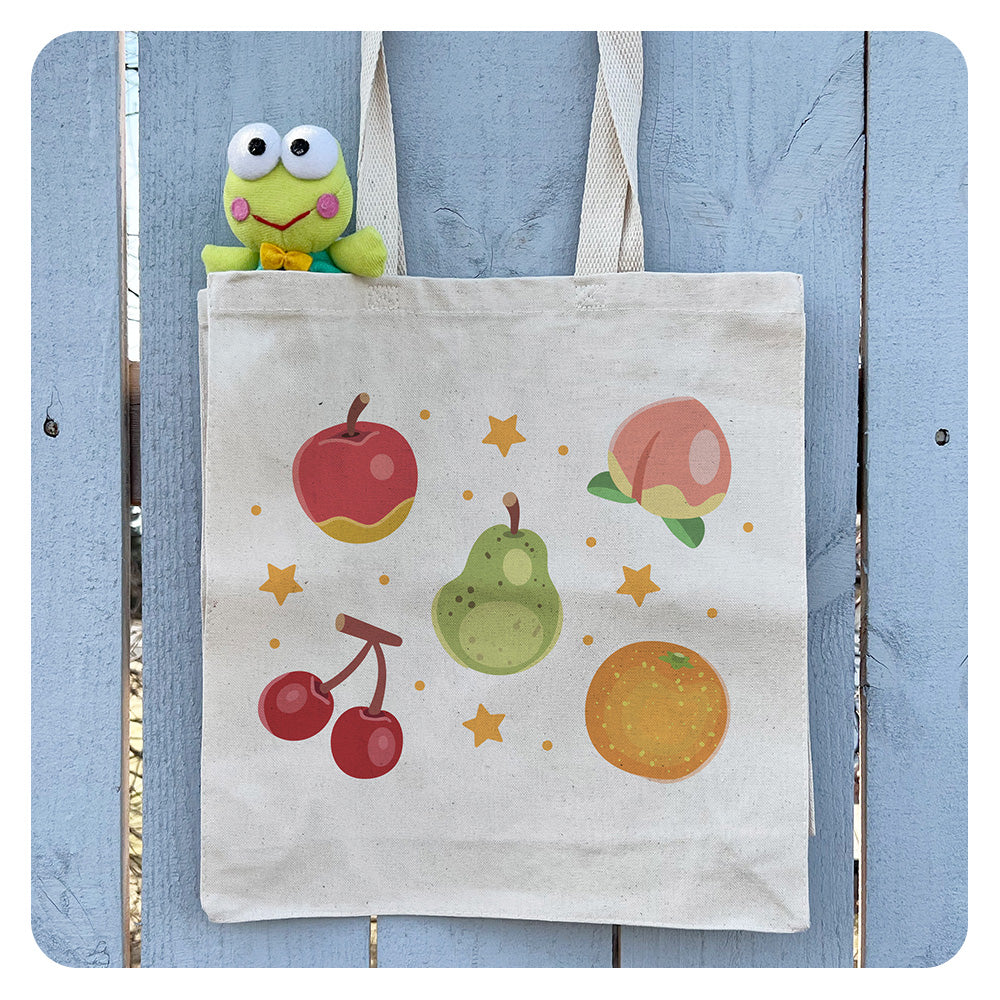 Animal Island Fruit Tote Bag