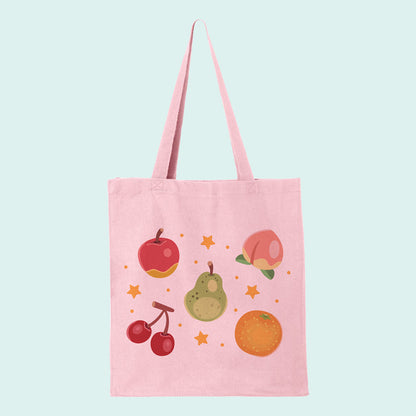 Animal Island Fruit Tote Bag