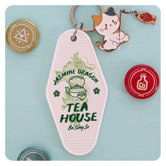 Jasmine Dragon Tea House Keychain