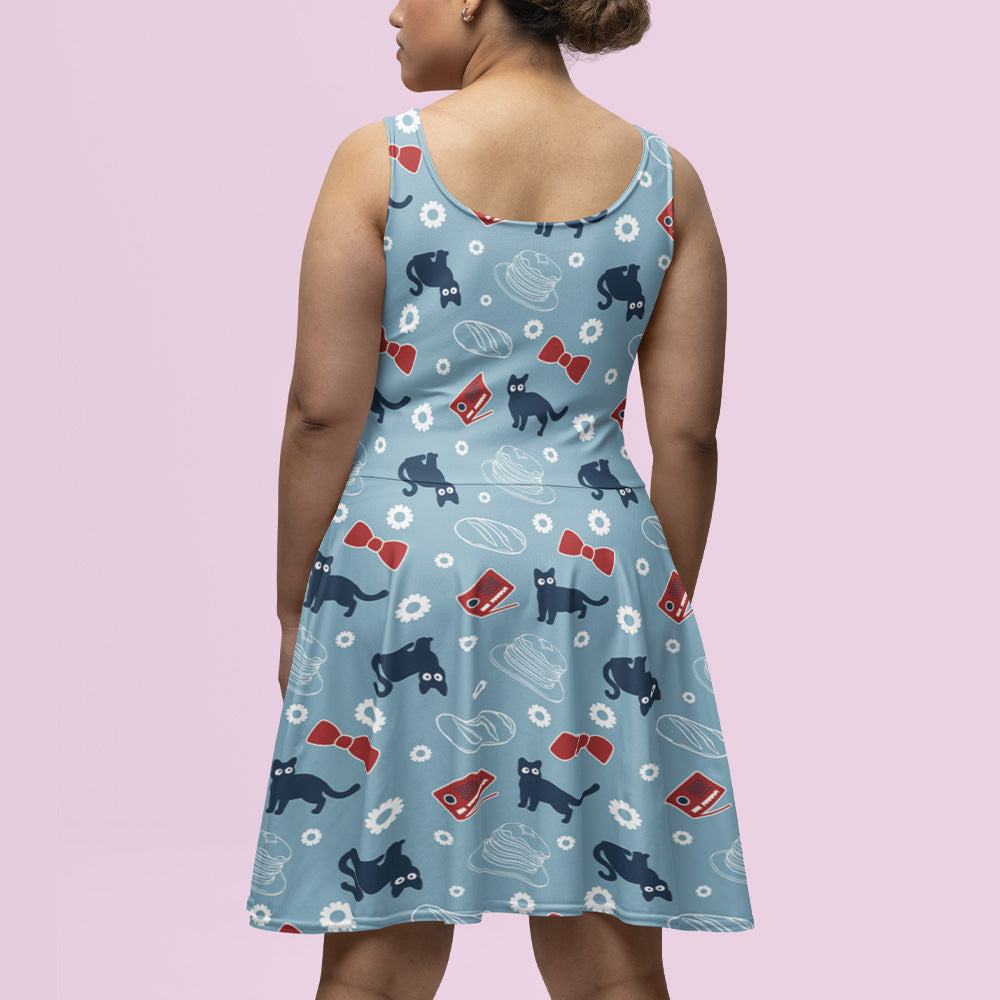 Jiji Bakery Patterned Skater Dress