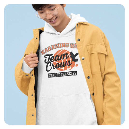 Karasuno High Team Crows Hoodie