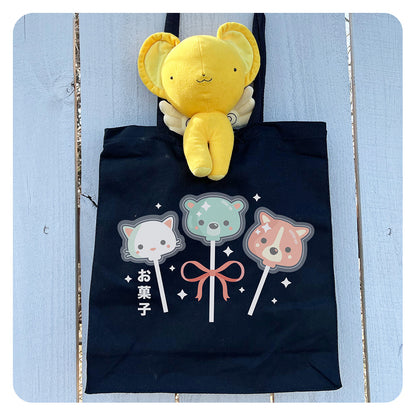 Lollipop Animals Tote Bag