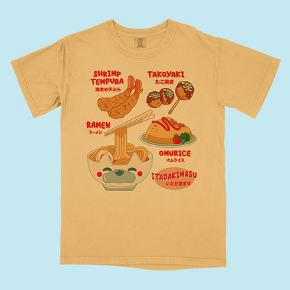Kawaii Fried Foods Comfort Colors T-Shirt