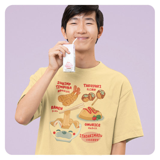Kawaii Fried Foods Comfort Colors T-Shirt