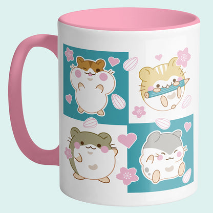 Hamster Grid Mug