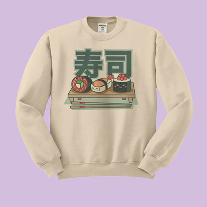 Sushi Platter Crewneck Sweatshirt