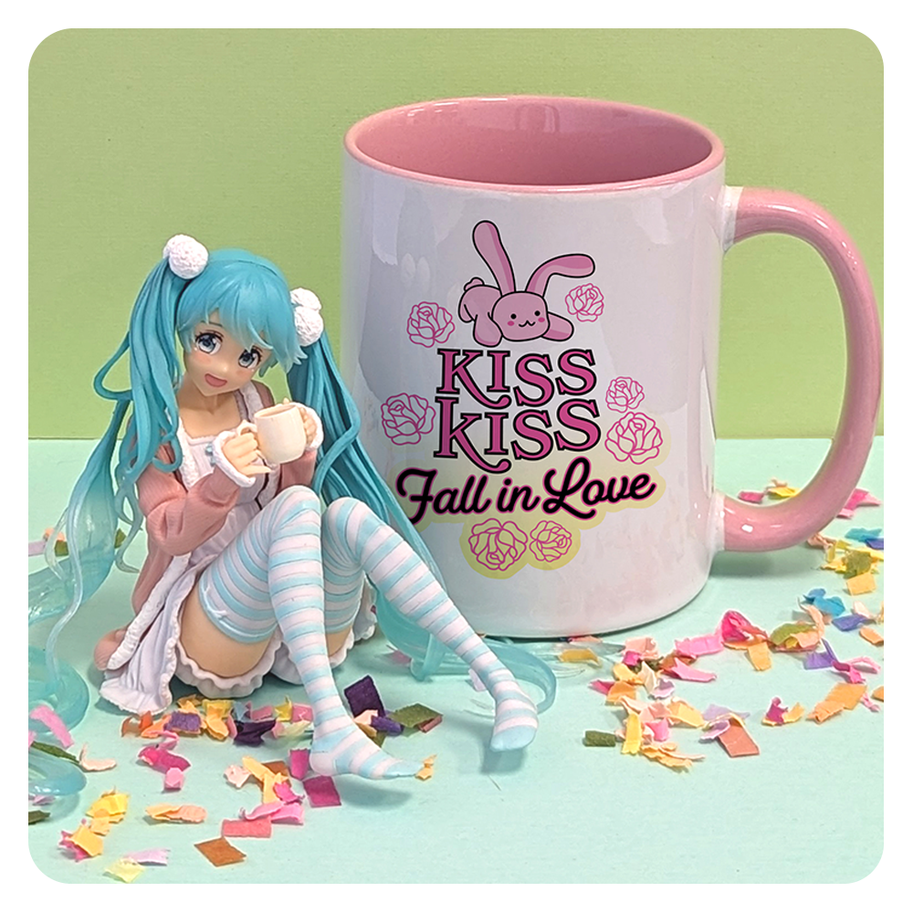 Kiss Kiss Fall in Love Mug