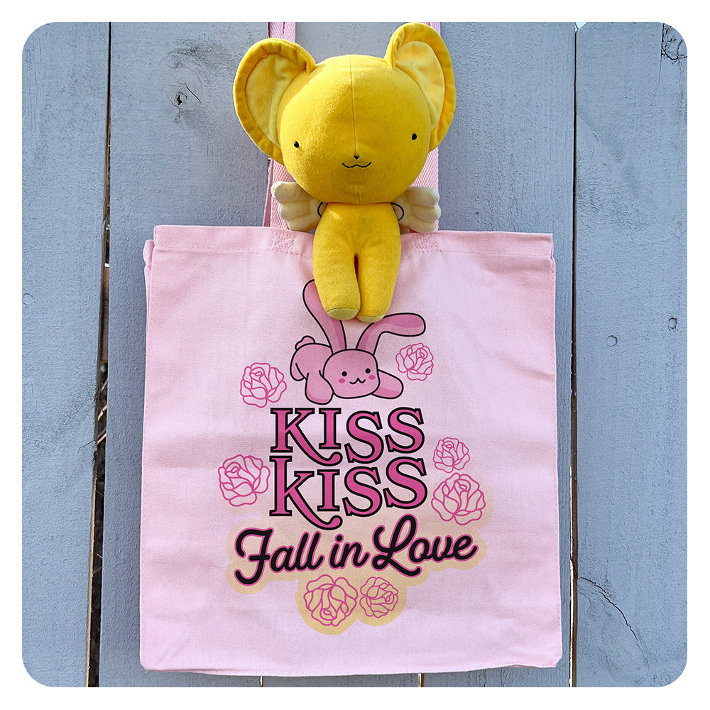 Kiss Kiss Fall in Love Tote Bag