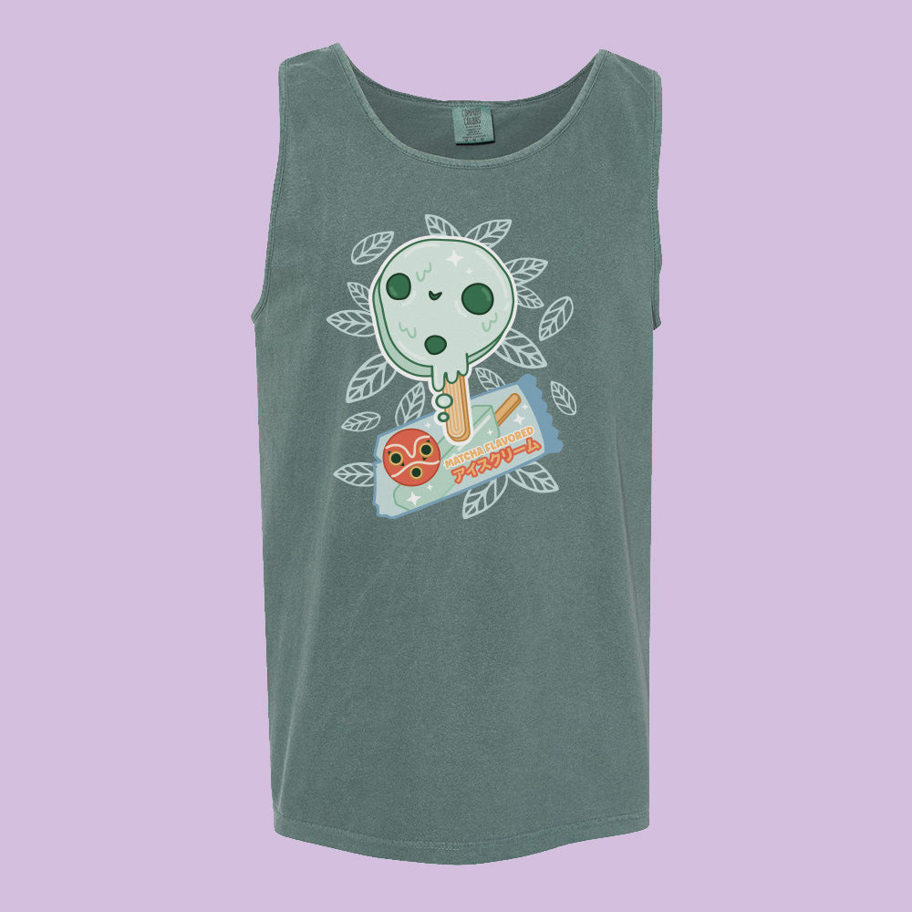 Forest Spirit Kodama Ice Cream Comfort Colors Tank Top