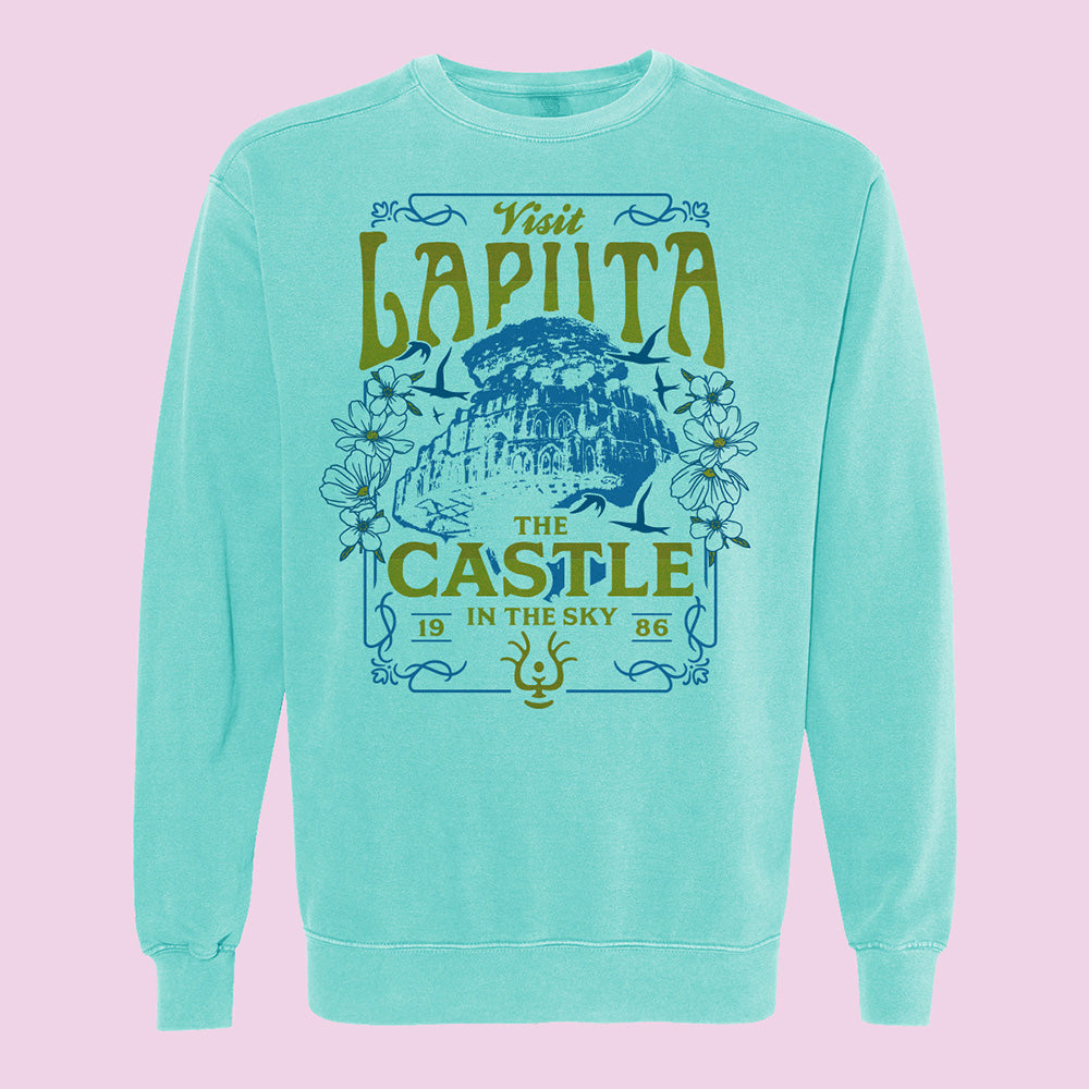 Visit Laputa Comfort Colors Crewneck Sweatshirt