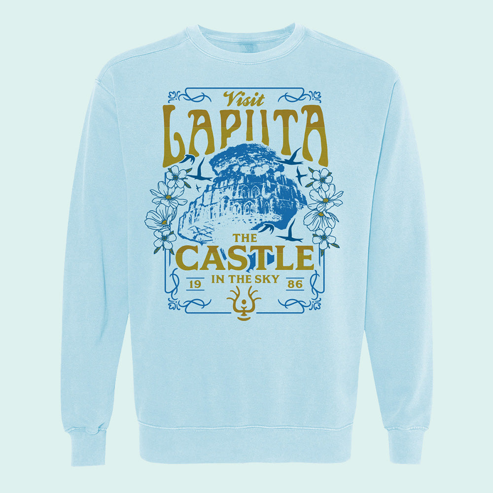 Visit Laputa Comfort Colors Crewneck Sweatshirt