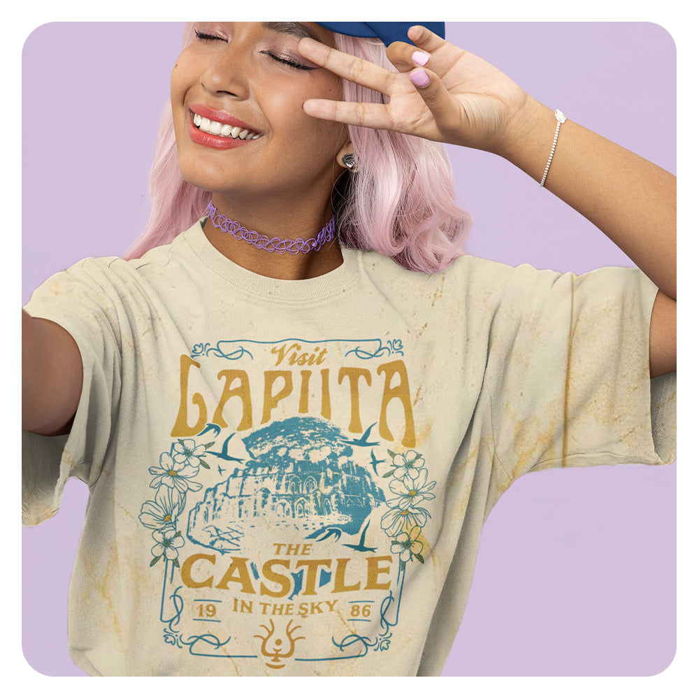 Visit Laputa Color Blast T-Shirt