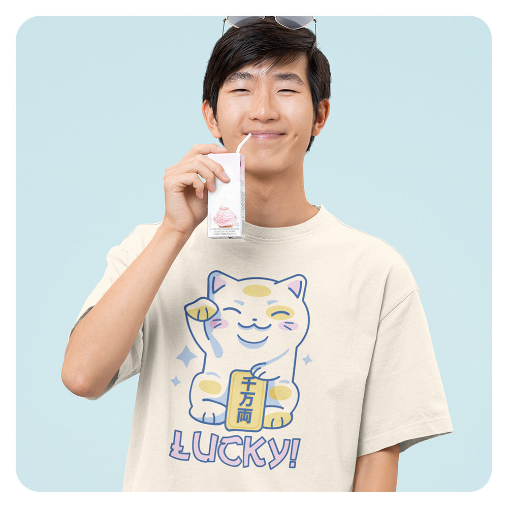 Cute Lucky Cat T-Shirt