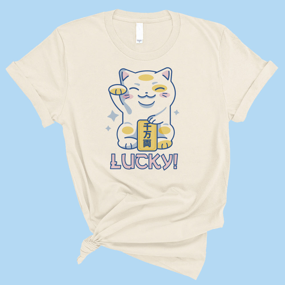 Cute Lucky Cat T-Shirt