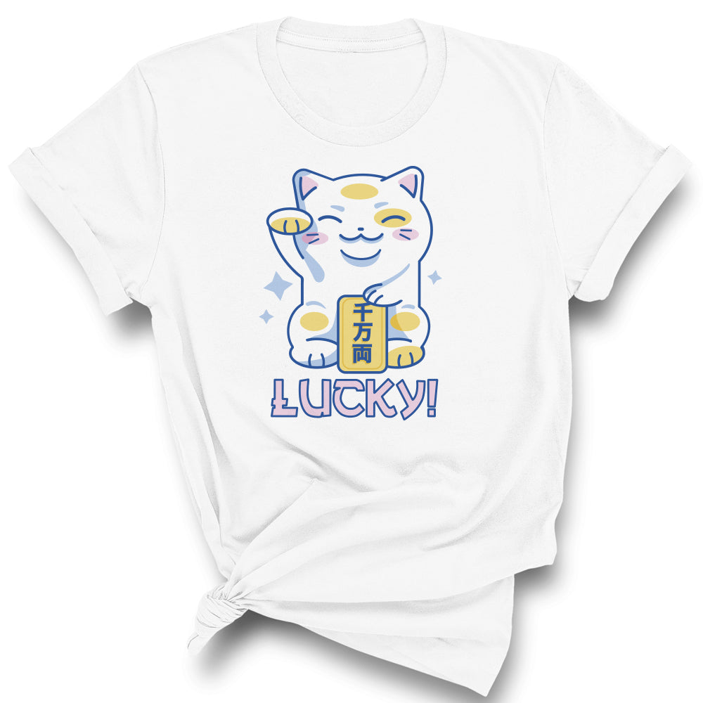 Cute Lucky Cat T-Shirt