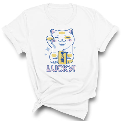 Cute Lucky Cat T-Shirt