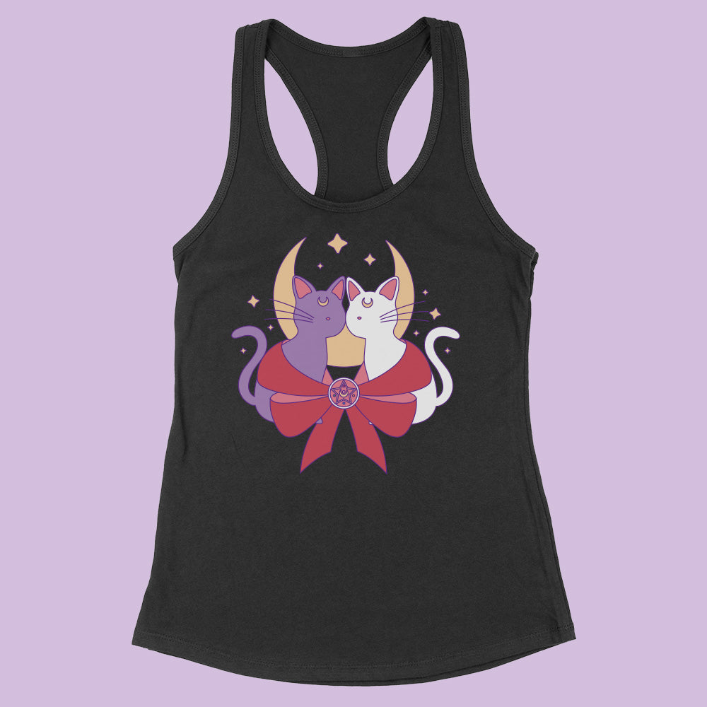 Magical Moon Cats Racerback Tank