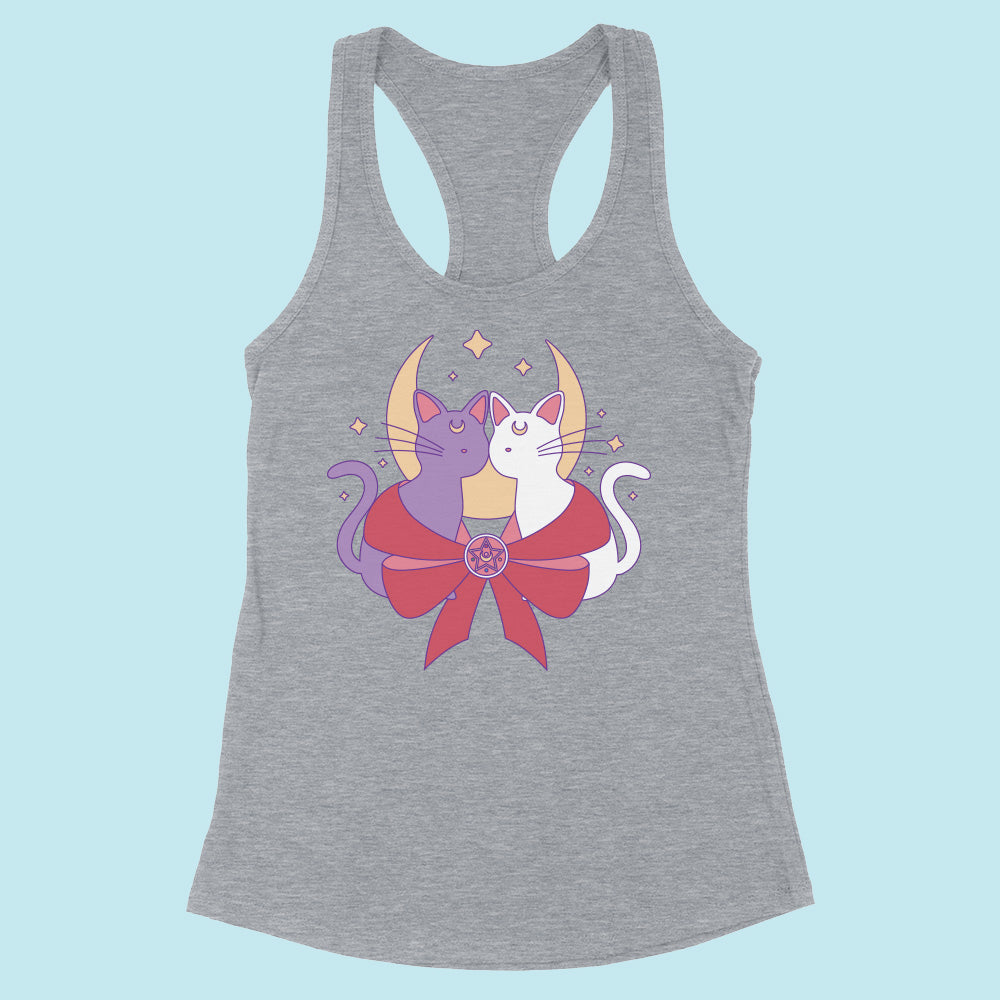 Magical Moon Cats Racerback Tank