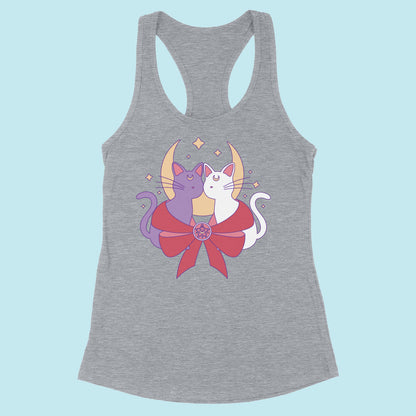 Magical Moon Cats Racerback Tank