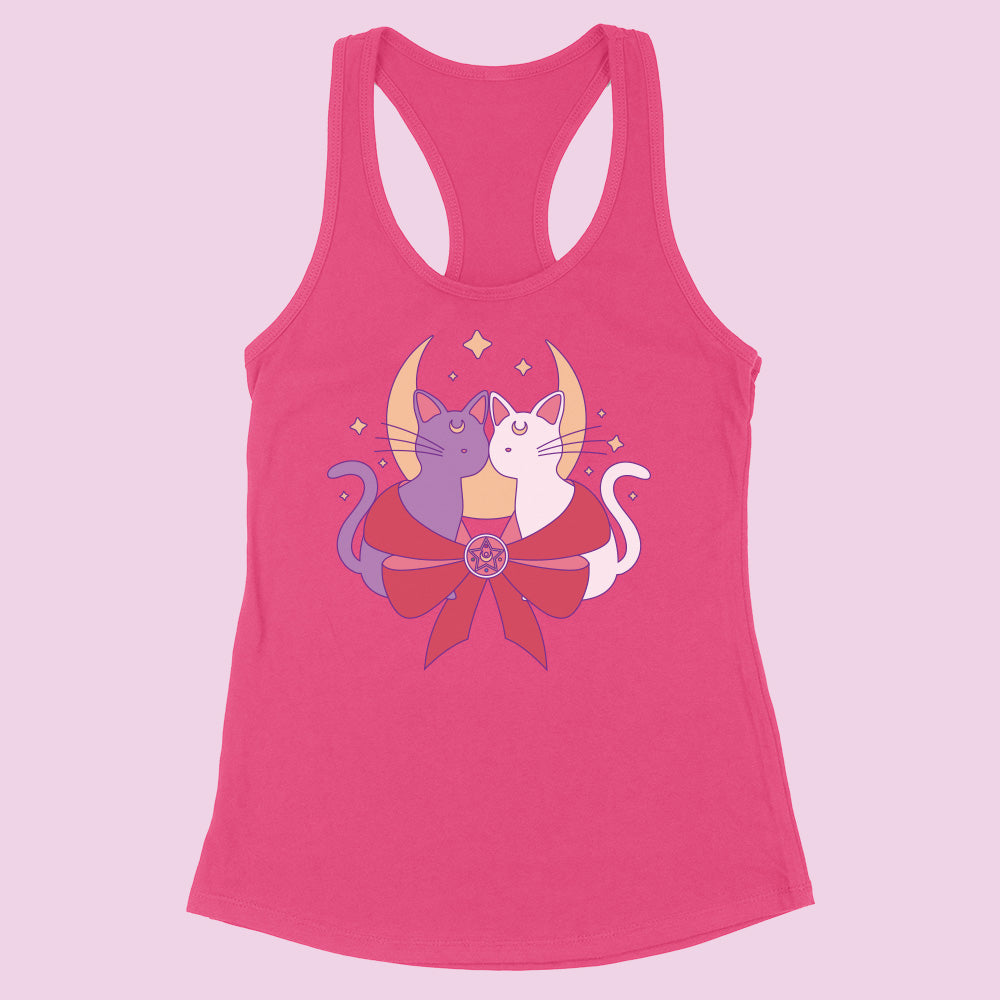 Magical Moon Cats Racerback Tank